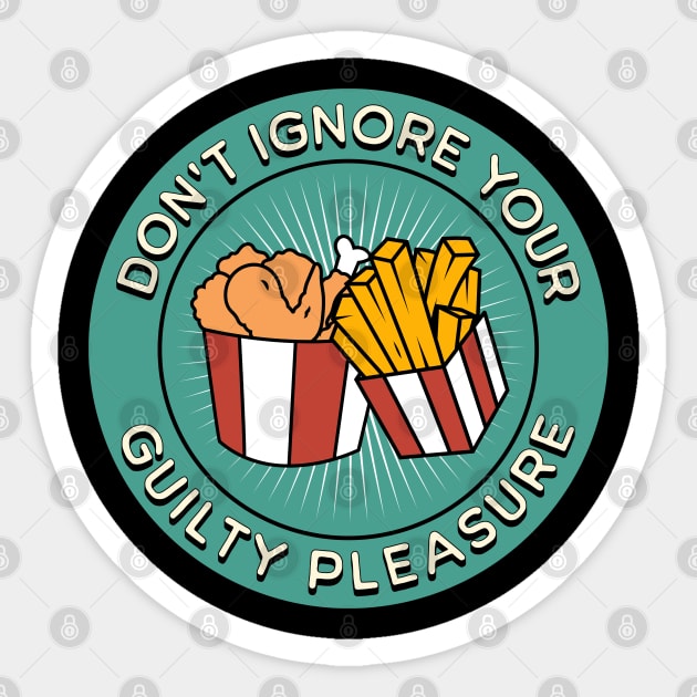 Guilty Pleasure Sticker by valentinahramov